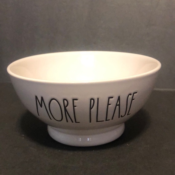 Rae Dunn Other - Rae Dunn Artisan Collection by Magenta Small Footed Bowl “More Please”